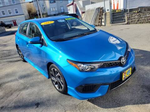 2017 Toyota Corolla iM for sale at Fortier's Auto Sales & Svc in Fall River MA