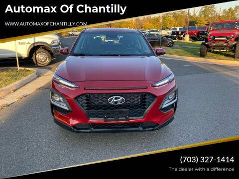 2021 Hyundai Kona for sale at Automax of Chantilly in Chantilly VA