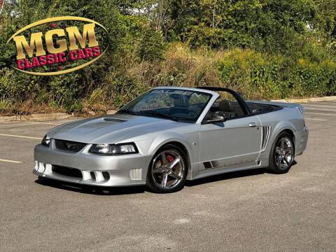 1999 Ford Mustang for sale at MGM CLASSIC CARS in Addison IL