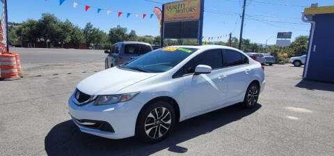 2014 Honda Civic for sale at Quality Motors in Sun Valley NV