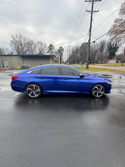 2021 Honda Accord for sale at Bliss Auto Sales LLC in Kannapolis, NC