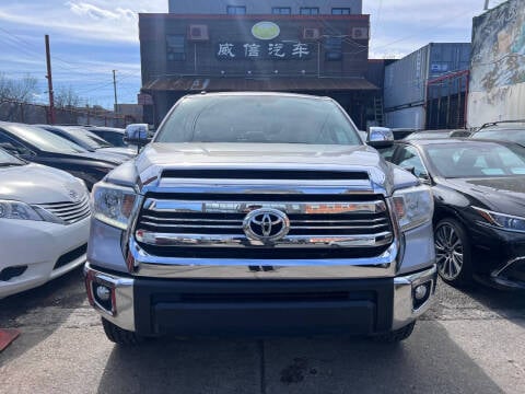 2016 Toyota Tundra for sale at TJ AUTO in Brooklyn NY