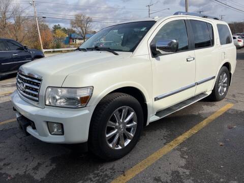 2008 Infiniti QX56 for sale at Lakeshore Auto Wholesalers in Amherst OH