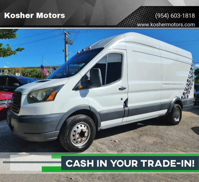 2015 Ford Transit Cargo for sale at Kosher Motors in Hollywood FL