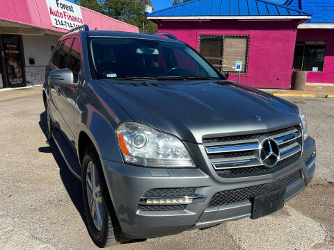 2012 Mercedes-Benz GL-Class for sale at Forest Auto Finance LLC in Garland TX