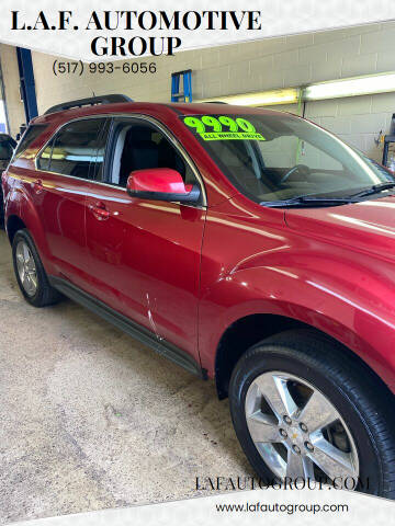 2013 Chevrolet Equinox for sale at L.A.F. Automotive Group in Lansing MI