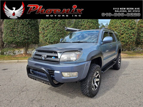 2005 Toyota 4Runner for sale at Phoenix Motors Inc in Raleigh NC