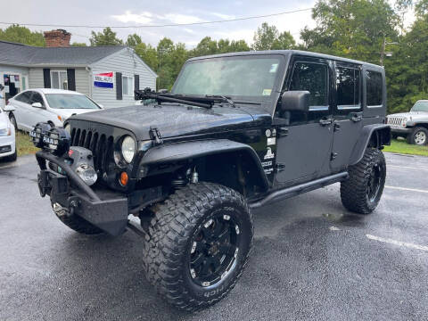 2010 Jeep Wrangler Unlimited for sale at MBL Auto & TRUCKS in Woodford VA