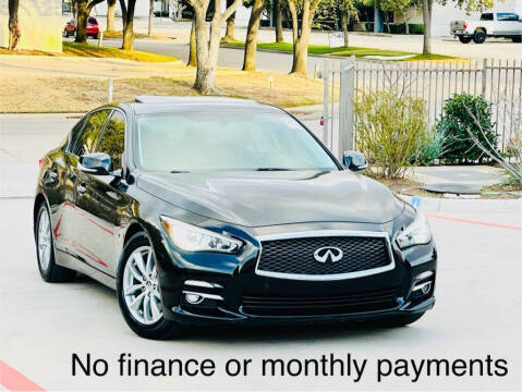 2015 Infiniti Q50 for sale at Texas Drive Auto in Dallas TX