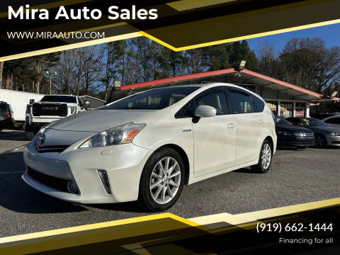 2012 Toyota Prius v for sale at Mira Auto Sales in Raleigh NC