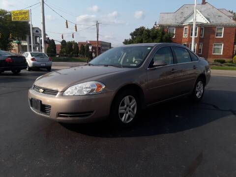 2007 Chevrolet Impala for sale at Sarchione INC in Alliance OH