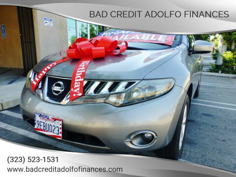 2009 Nissan Murano for sale at Bad Credit Adolfo Finances in Los Angeles CA