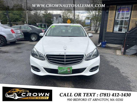 2014 Mercedes-Benz E-Class