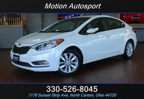 2016 Kia Forte for sale at Motion Auto Sport in North Canton OH