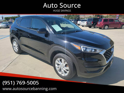 2019 Hyundai Tucson for sale at Auto Source in Banning CA