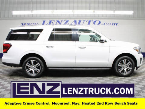 2022 Ford Expedition MAX for sale at LENZ TRUCK CENTER in Fond Du Lac WI