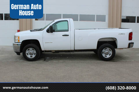 2013 Chevrolet Silverado 2500HD for sale at German Auto House. in Fitchburg WI