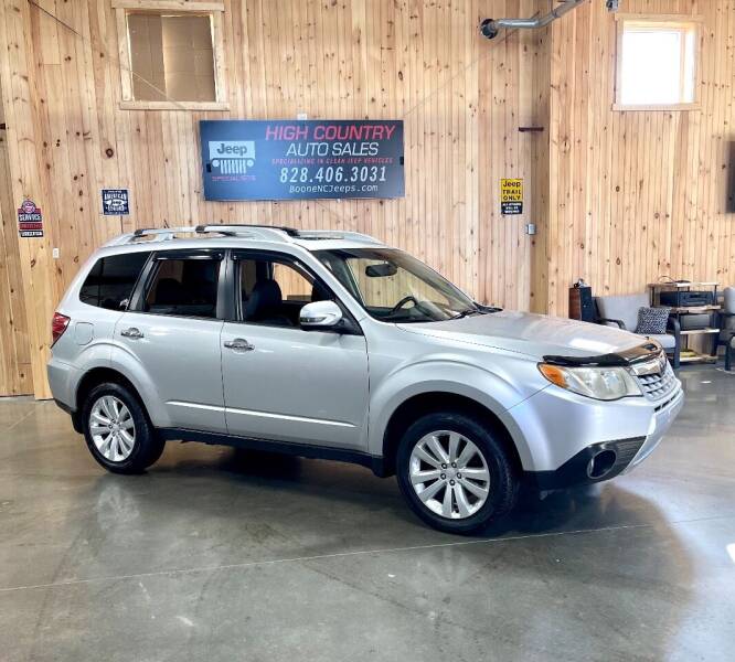 2011 Subaru Forester for sale at Boone NC Jeeps-High Country Auto Sales in Boone NC
