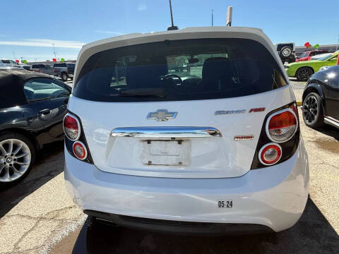 2015 Chevrolet Sonic RS Manual