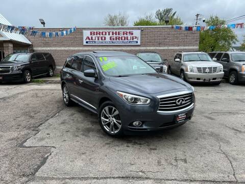 2013 Infiniti JX35 for sale at Brothers Auto Group in Youngstown OH
