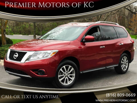 2016 Nissan Pathfinder for sale at Premier Motors of KC in Kansas City MO