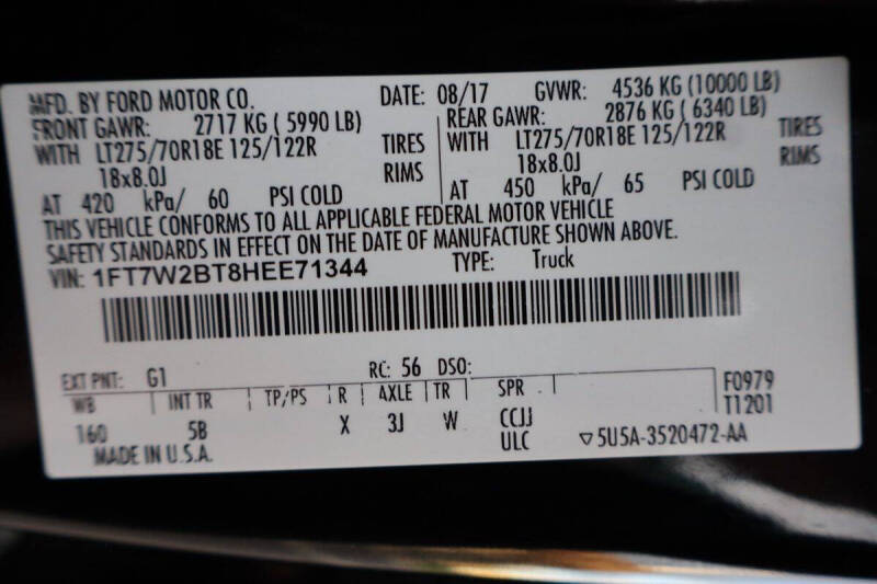 2017 Ford F-250 Super Duty