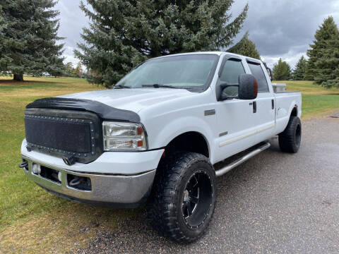 2005 Ford F-250 Super Duty for sale at BELOW BOOK AUTO SALES in Idaho Falls ID