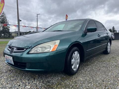 2003 Honda Accord for sale at DISCOUNT AUTO SALES LLC in Spanaway WA