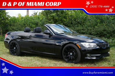 2013 BMW 3 Series for sale at Buy Here Miami Auto Sales in Miami FL