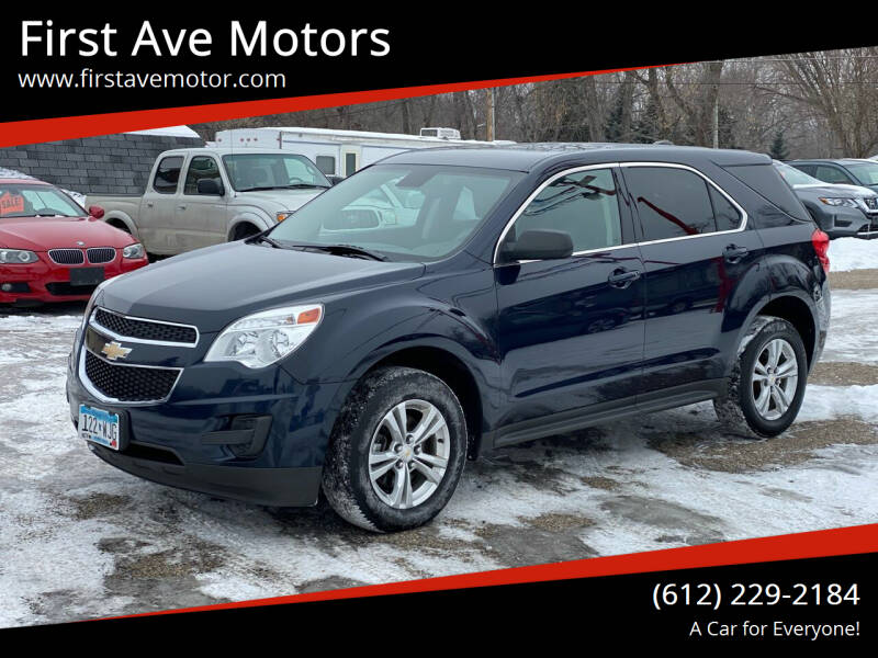 2015 Chevrolet Equinox for sale at First Ave Motors in Shakopee MN