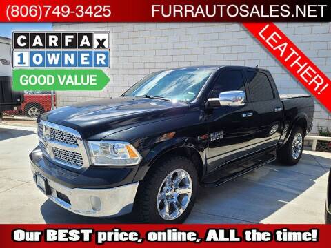 2018 RAM Ram Pickup 1500 for sale at FURR AUTO SALES in Lubbock TX