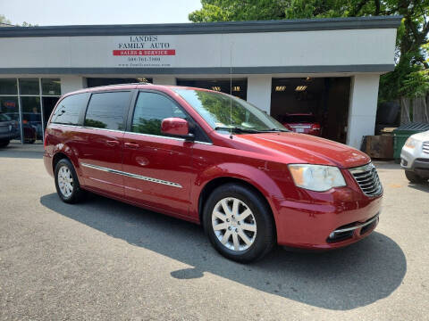 2013 Chrysler Town and Country for sale at Landes Family Auto Sales in Attleboro MA