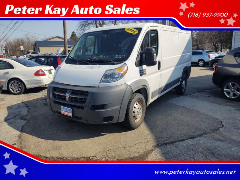 2018 RAM ProMaster for sale at Peter Kay Auto Sales in Alden NY