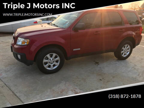 2008 Mazda Tribute for sale at Triple J Motors INC in Mansfield LA