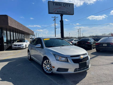 2011 Chevrolet Cruze for sale at TWIN CITY AUTO MALL in Bloomington IL