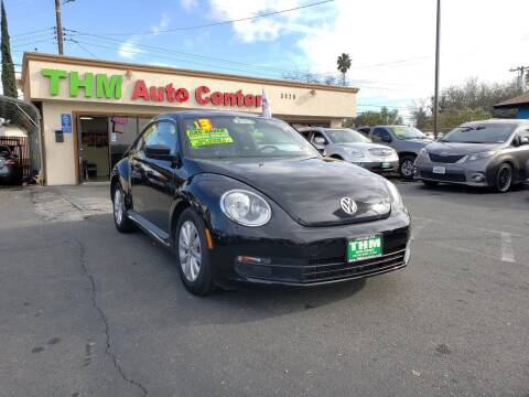 2013 Volkswagen Beetle for sale at THM Auto Center in Sacramento CA