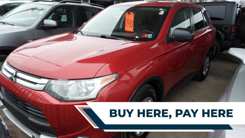2015 Mitsubishi Outlander for sale at SUMMIT AUTO SITE LLC in Akron OH