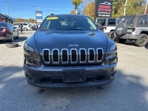 2017 Jeep Cherokee for sale at Cohasset Auto Sales in Cohasset MA