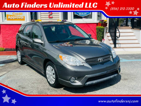 2007 Toyota Matrix for sale at Auto Finders Unlimited LLC in Vineland NJ
