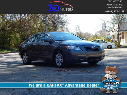 2009 Toyota Camry for sale at Zed Motors in Raleigh NC