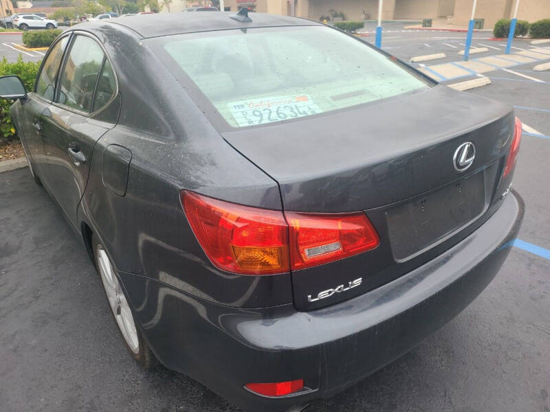 2007 Lexus IS 250 for sale at Klassique Imports Exports in Lemon Grove CA