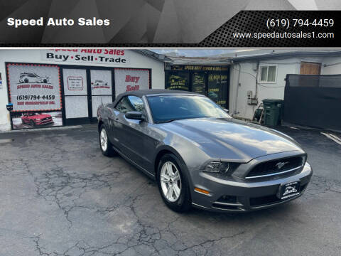 2014 Ford Mustang for sale at Speed Auto Sales in El Cajon CA