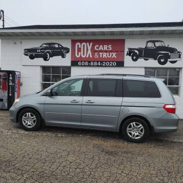 2007 Honda Odyssey for sale at Cox Cars & Trux in Edgerton WI