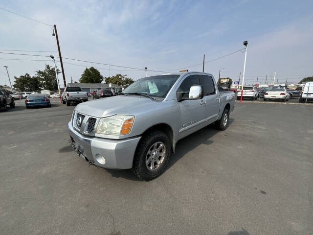 2005 Nissan Titan for sale at PIERCY MOTORS INC in Union Gap, WA