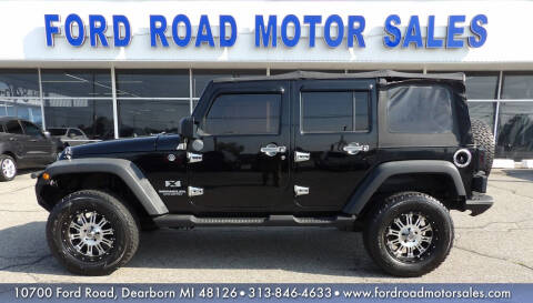2009 Jeep Wrangler Unlimited for sale at Ford Road Motor Sales in Dearborn MI