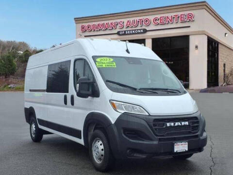 2023 RAM ProMaster for sale at DORMANS AUTO CENTER OF SEEKONK in Seekonk MA