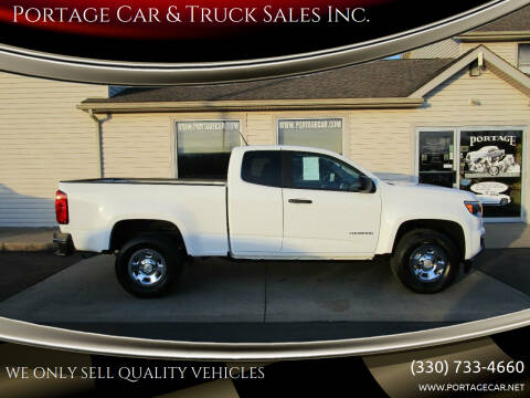 2017 Chevrolet Colorado for sale at Portage Car & Truck Sales Inc. in Akron OH