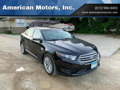 2014 Ford Taurus for sale at American Motors, Inc. in Farmington MN