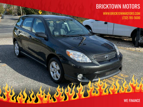 2006 Toyota Matrix for sale at Bricktown Motors in Brick NJ