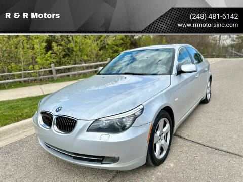 2008 BMW 5 Series for sale at R & R Motors in Waterford MI
